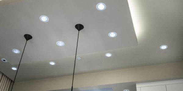 Can recessed lights be installed in an existing ceiling?